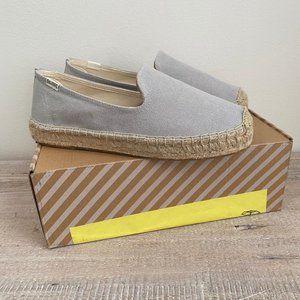 NIB | Soludos Canvas Platform Smoking Slipper